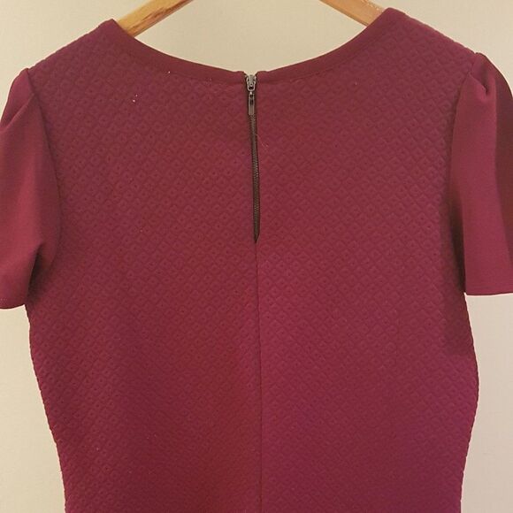 RICKI's NEW Gorgeous Mulberry Blouse Short Sleeve with  Back Zip * Large … - Picture 15 of 16